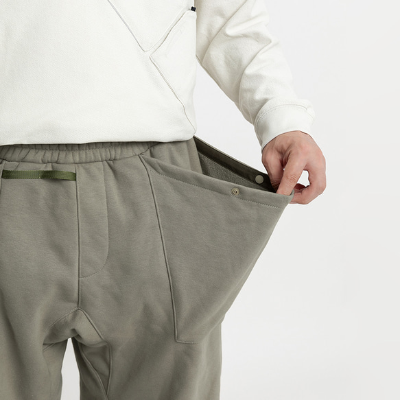 TMCAZ Secant Heavy Weight Sweatpant[Laurel Oak]切線重磅運動褲 第9張的照片