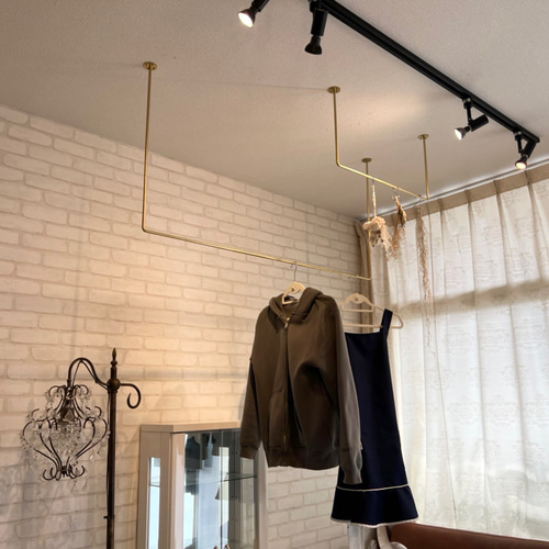 1cm単位でオーダーサイズ注文も可能なアイアンバー(イエローゴールド