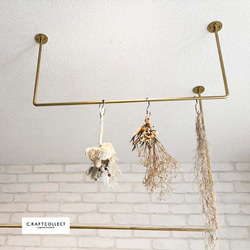 1cm単位でオーダーサイズ注文も可能なアイアンバー(イエローゴールド