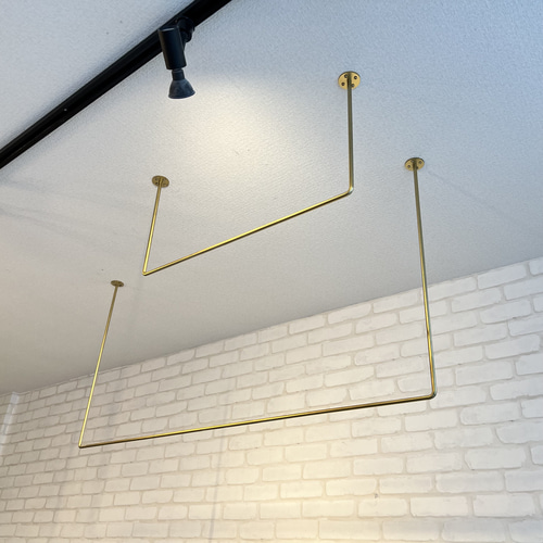 1cm単位でオーダーサイズ注文も可能なアイアンバー(イエローゴールド