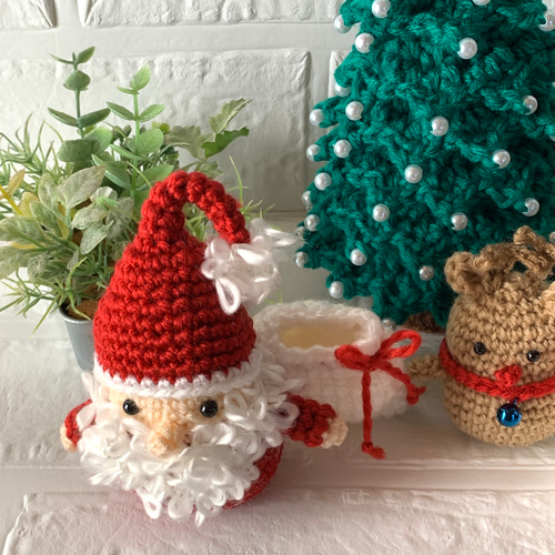 クリスマス飾り・ツリー・サンタ・トナカイ・スノーマン・サンタさん袋