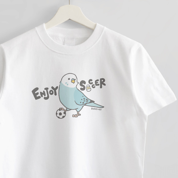 Tシャツ（ENJOY SOCCER / キックオフ） 1枚目の画像