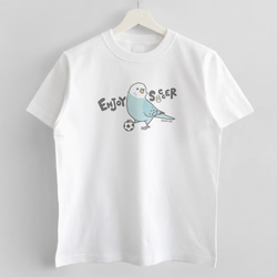 Tシャツ（ENJOY SOCCER / キックオフ） 2枚目の画像