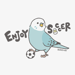 長袖Tシャツ（ENJOY SOCCER / キックオフ） 3枚目の画像