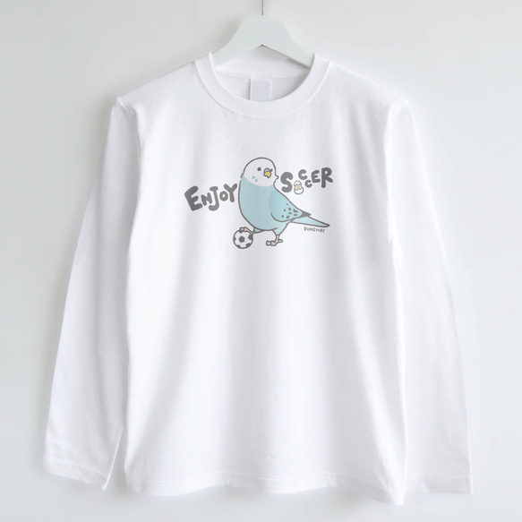 長袖Tシャツ（ENJOY SOCCER / キックオフ） 2枚目の画像