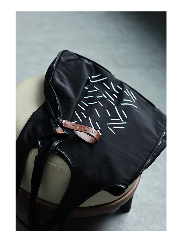 Lifetime shopping bag 日本布料超大容量單肩包托特包 第4張的照片