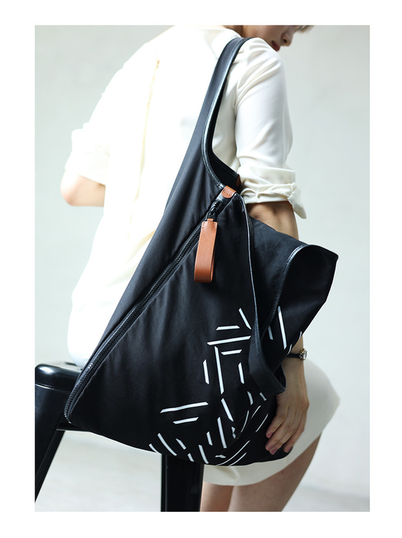 Lifetime shopping bag 日本布料超大容量單肩包托特包 第12張的照片