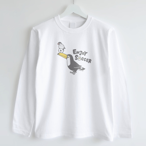 長袖Tシャツ（ENJOY SOCCER / テクニシャン） 2枚目の画像