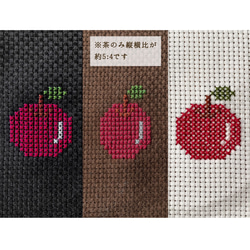 遠州織物「クロスステッチ用生地」３色展開＊50ｃm単位 8枚目の画像
