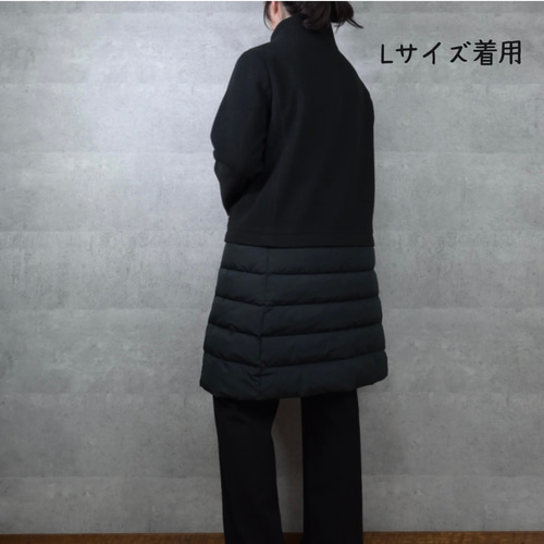 ラスト1】 2WAY 簡単着こなし 切り替えダウンコート オフ ラスト1】 2WAY 簡単着こなし 切り替えダウンコート オフ