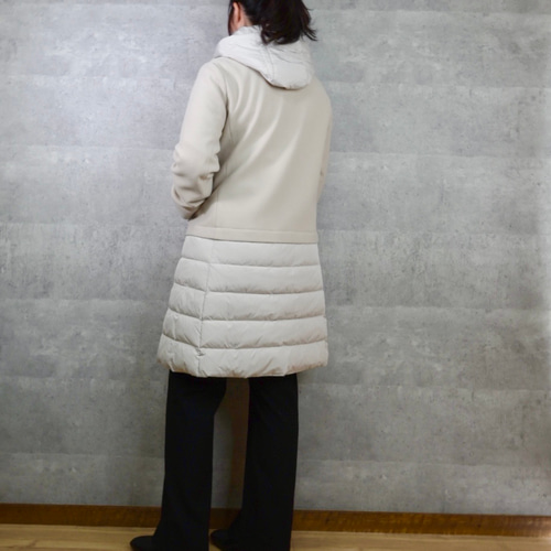 ラスト1点30%オフSALE】 2WAY 簡単着こなし 切り替えダウンコート オフ