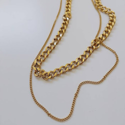 double layer necklace RN055 10枚目の画像