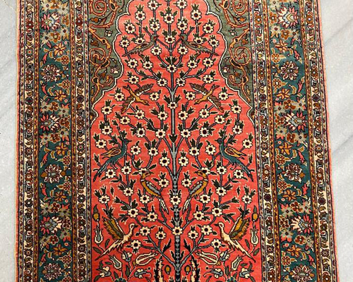 新品未使用　トルコシルク絨毯　92×42cm 2025年最新】トルコ絨毯 シルクの人気アイテム - メルカリ