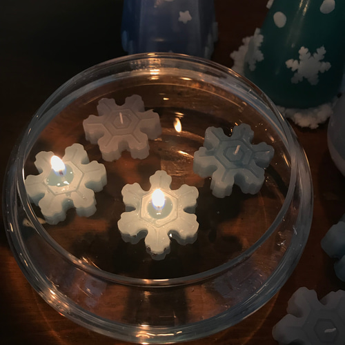 スワロフスキー キャンドルホルダー 　雪の結晶 iittala イッタラ Valto Kokko ヴァルト・コッコ 雪の結晶型