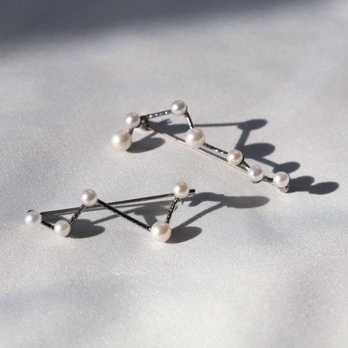 北斗七星ブローチ ~plus pin brooch seven stars~(受注制作 北斗七星ブローチ ~plus pin brooch seven stars~(受注制作
