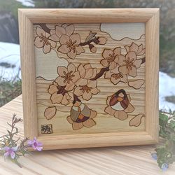 ウッドアート『おひなさま』 その他インテリア雑貨 アトリエやしろ