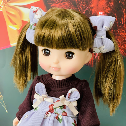 専用　ドールワンピース　ハンドメイド　ワンピース　120cm(8T) ドール人形ワンピース モール人形服 ミニドールドレス モールド