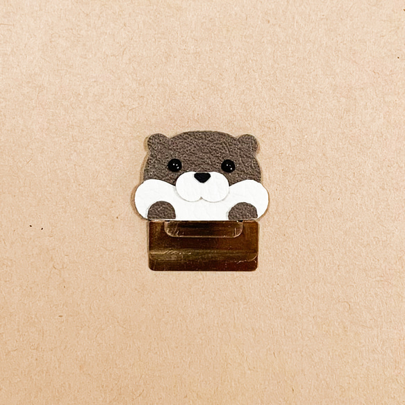 Lブックマーカー:カワウソ 6枚目の画像