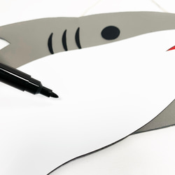 ホワイトボード:サメ 3枚目の画像