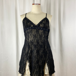 Flower  lace camisole(secondhand clothing) 6枚目の画像