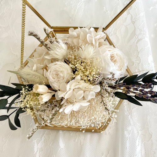 髪飾り】ドライフラワーヘアパーツ23本セット ヘッドドレス