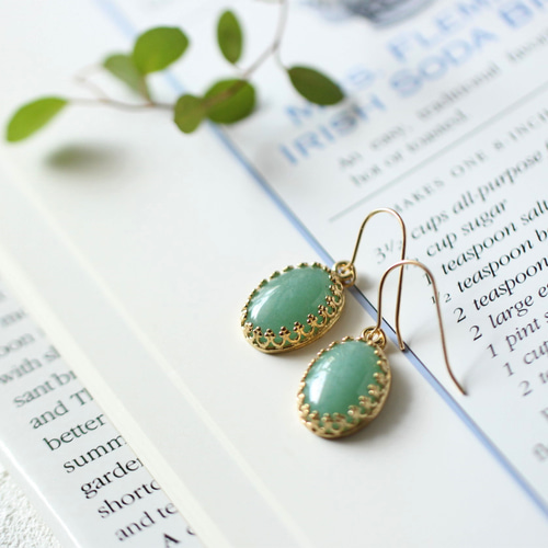 Creema限定 ポイントアップ】＊クラシックな雰囲気漂うアベンチュリン