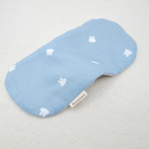 ふわもこハンカチ｜プチうさぎ-Petit Rabbit-｜S・10×20cm｜ガーゼハンカチ｜敏感肌｜プチギフト 6枚目の画像