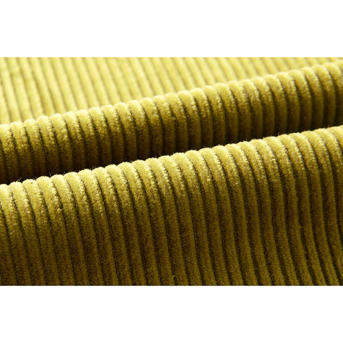 ワイドパンツ コーデュロイワイドパンツ ロングパンツ からし色