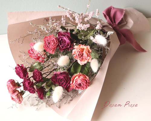 プリザーブドフラワー バラ ダズンズローズ プレゼント 12本 バラの