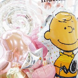 バルーン電報　結婚式　名入れ　祝電　電報　送料無料　Snoopy～Bridal Shower 4枚目の画像