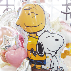 バルーン電報　結婚式　名入れ　祝電　電報　送料無料　Snoopy～Bridal Shower 5枚目の画像