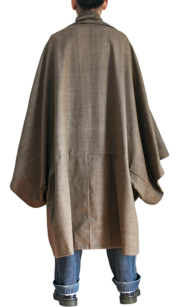 Jomton 手織棉質和服繭袍 (JFS-174-03) 第7張的照片