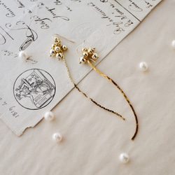 k18（18金） ピアス（フック・チェーン） の人気通販｜Creema(クリーマ