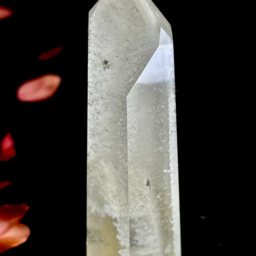 龍脈水晶✨】ファントム ガーデンクォーツ ポイント ポリッシュ 天然石