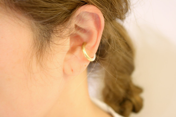 bi-color ear cuff 4枚目の画像