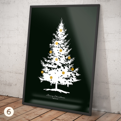ポスター クリスマスツリー② 写真・グラフィック d-works 通販