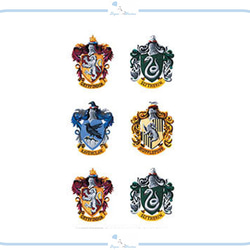 EJ85 Paper House シール harry potter crests ハリーポッター ホグワーツ 寮 海外 2枚目の画像