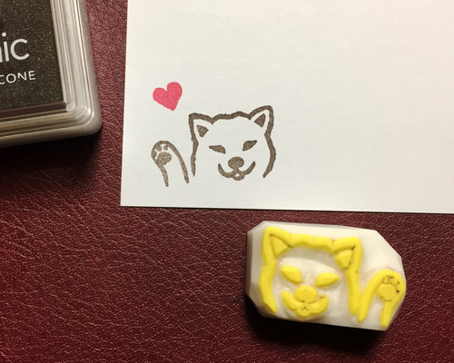[犬まねき様ご確認用]オーダー☆消しゴムはんこ 犬まねき様ご確認用]オーダー☆消しゴムはんこ