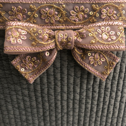 インド刺繍リボンのヌビバック ❤ 究極の一点物 韓国イブルレッスンバッグ 2枚目の画像