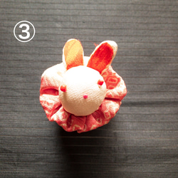 かわいい動物　うさぎの人形　干支飾り 6枚目の画像