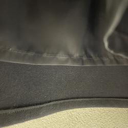 ウール混のフレアスカート(ブラック)② 5枚目の画像