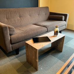 人をダメにするサイドテーブル (ダーク色) シンプルデザイン ローテーブル2way ストーリア (Storia) 6枚目の画像