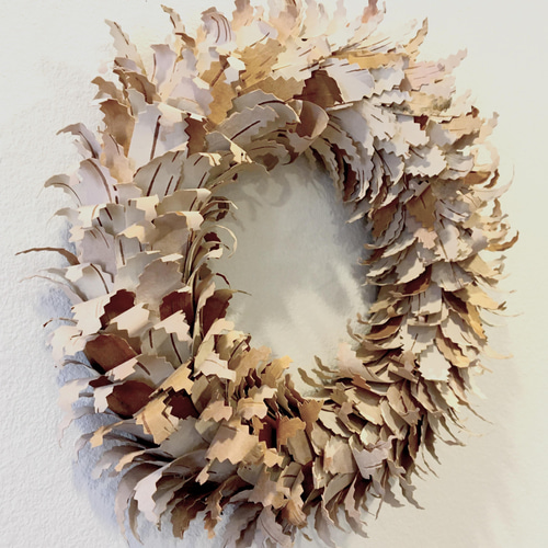 送料無料】北欧 白樺 ナチュラルリース Sサイズ リース -oikukas kissa