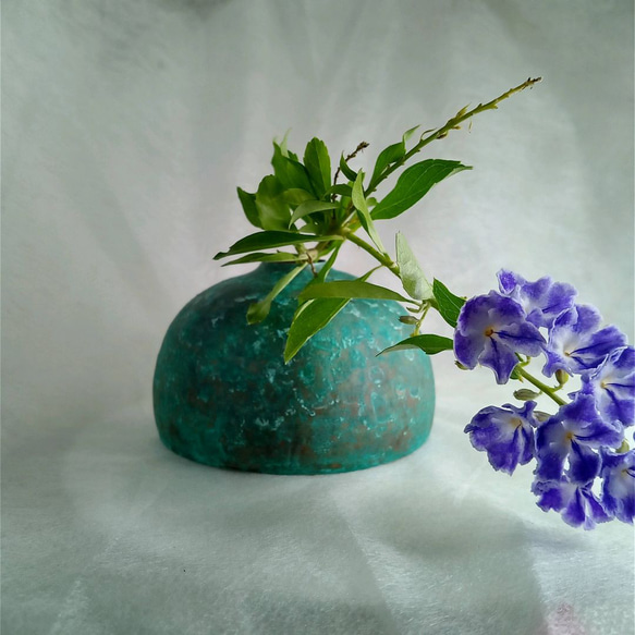 銅製一輪挿し花器c 一輪挿し・花瓶・花器 銀のart＆おしゃれな服 通販 