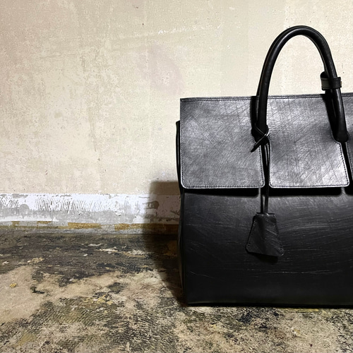フラップトートL トートバッグ M.U.L. simple series 通販｜Creema 