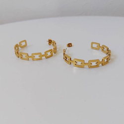 big gold hoop pierce RP047 10枚目の画像