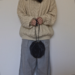 linen velvet bag 《クリスマスシーズン限定》 12枚目の画像