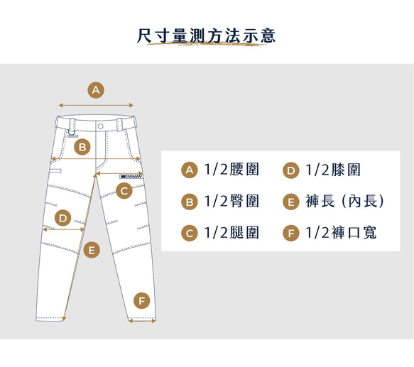 BR002 布里斯本2.0 冰原超耐磨多口袋機能褲 – 平口長褲 第14張的照片