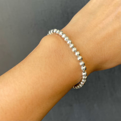 White silver bracelet Ⅱ（Karen Silver×SV925）2022秋冬新作 6枚目の画像