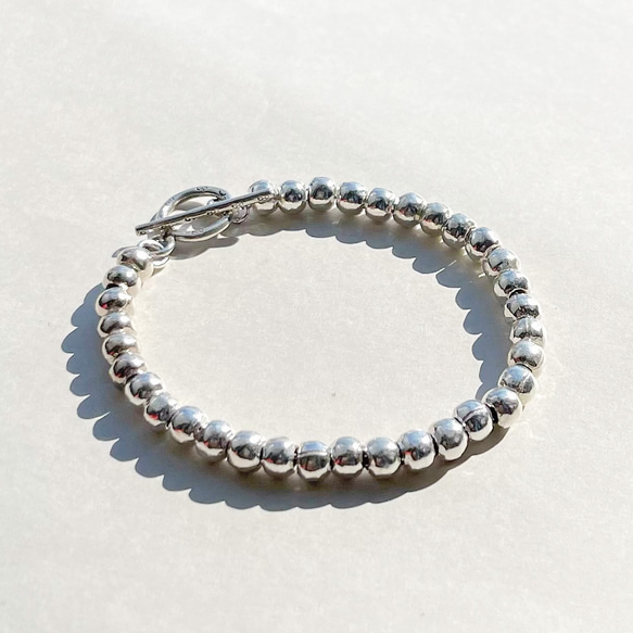 White silver bracelet Ⅱ（Karen Silver×SV925）2022秋冬新作 1枚目の画像